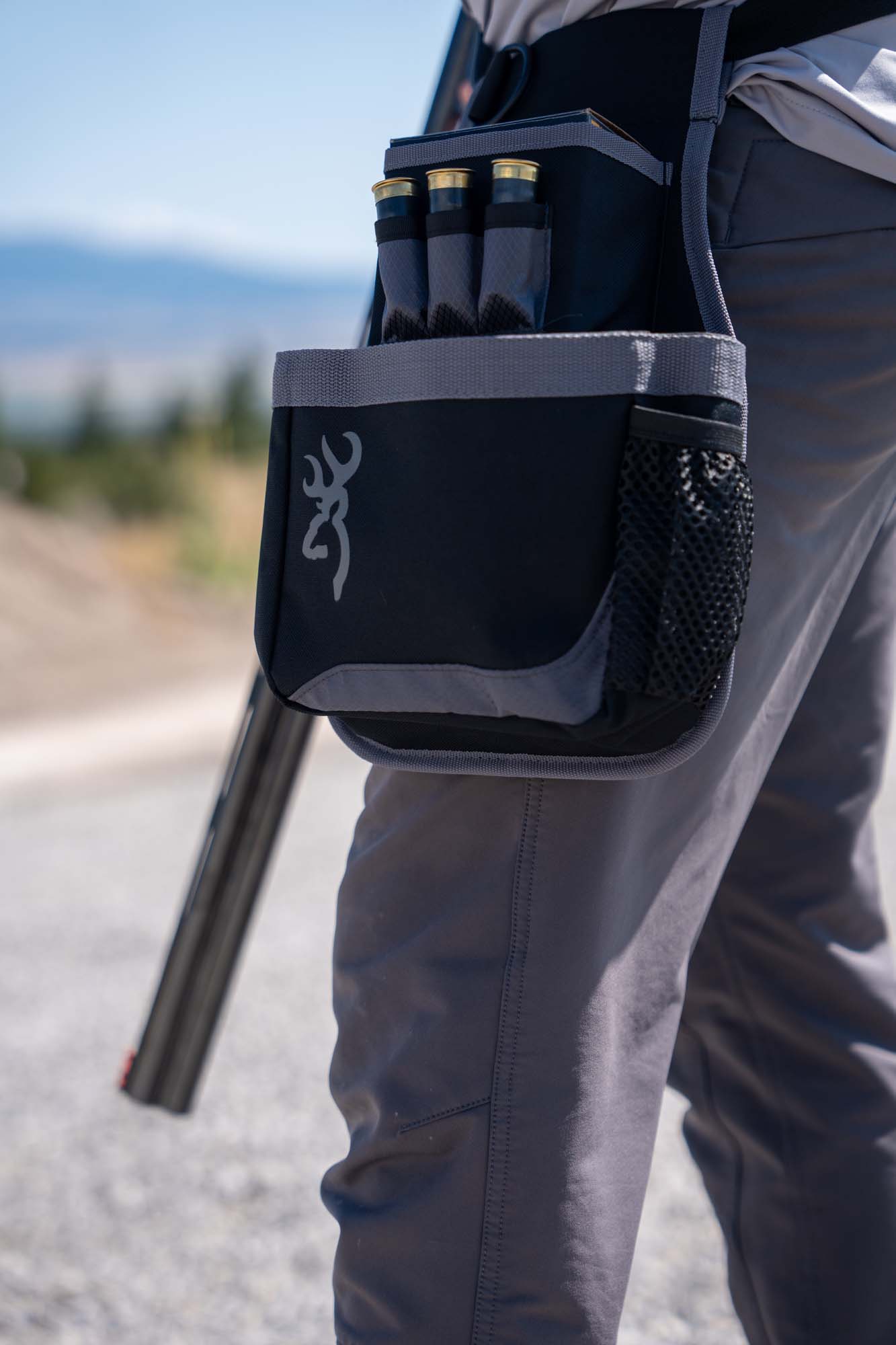 Flash Shell Pouch, Black/Gray - Browning