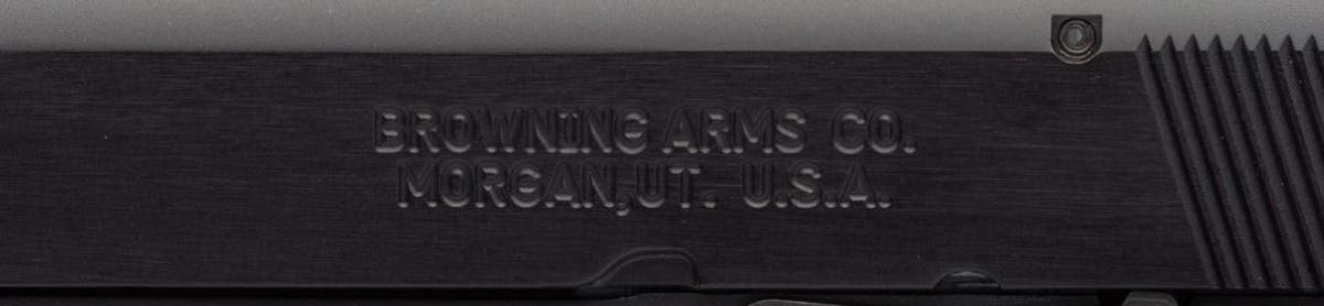 Browning receiver inscription