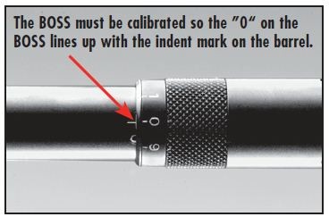 Boss Muzzle Brake Sweet Spot Chart