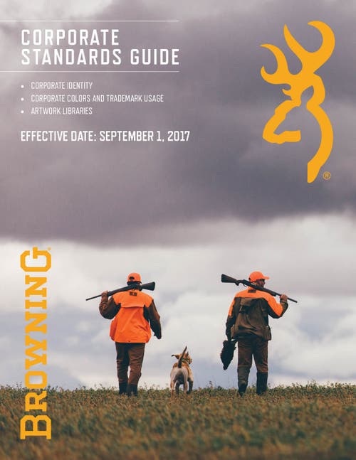 Cover of corporate standards guide.