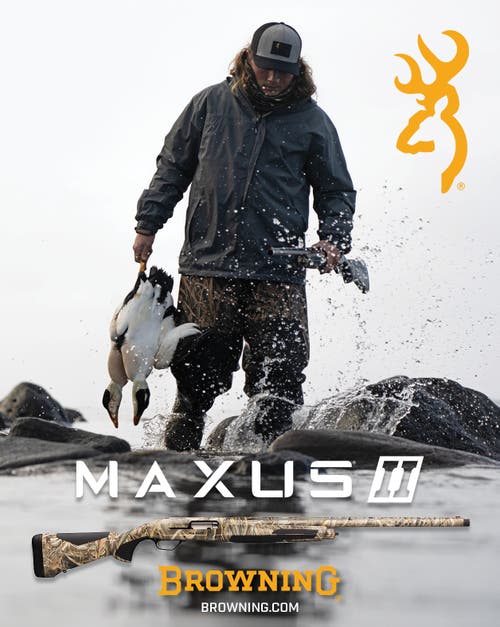 Maxus 2 shotgun, semi-auto, ad