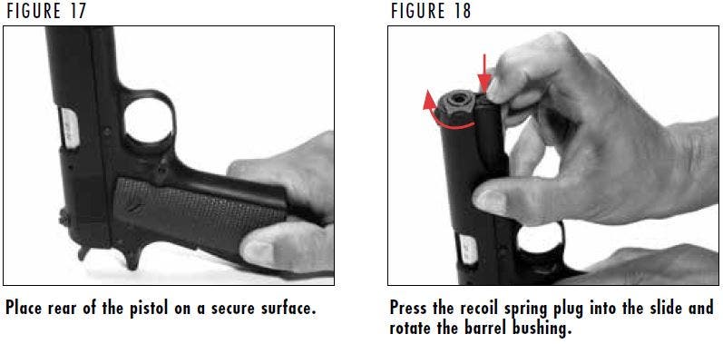 Recoil Spring Figure 17 and 18