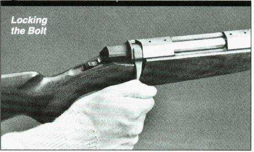 Browning A-Bolt (Pre-1993) Locking the Bolt Figure 4