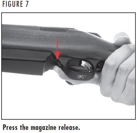 A-Bolt Shotgun Magazine Release Figure 7