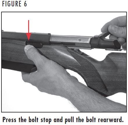 A-Bolt Shotgun Removing the Bolt Figure 6