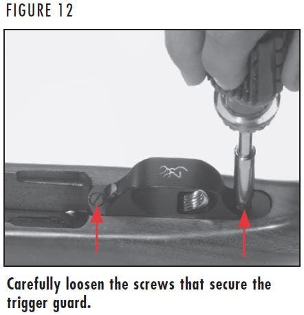 BPS Shotgun Trigger Guard Screws Figure 12