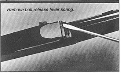 BAR Mark II Rifle Bolt Release Spring Figure 10