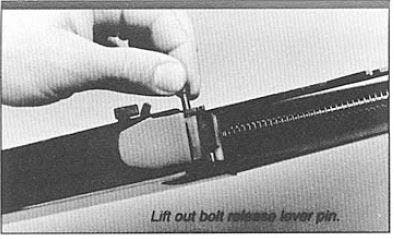 BAR Mark II Rifle Bolt Release Lever Figure 11