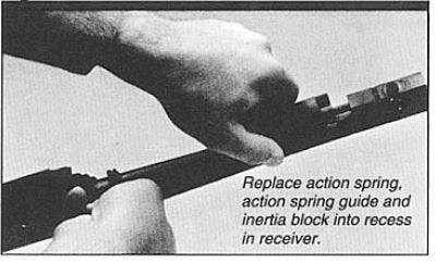 BAR Mark II Rifle Action Spring Assembly Figure 15