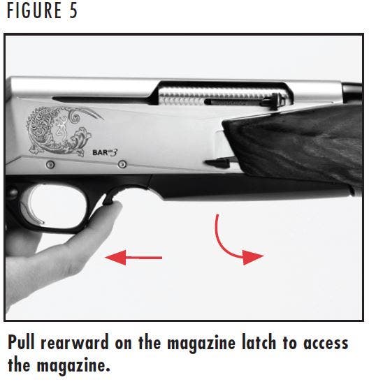 BAR MK 3 Rifle Magazine Release Figure 5