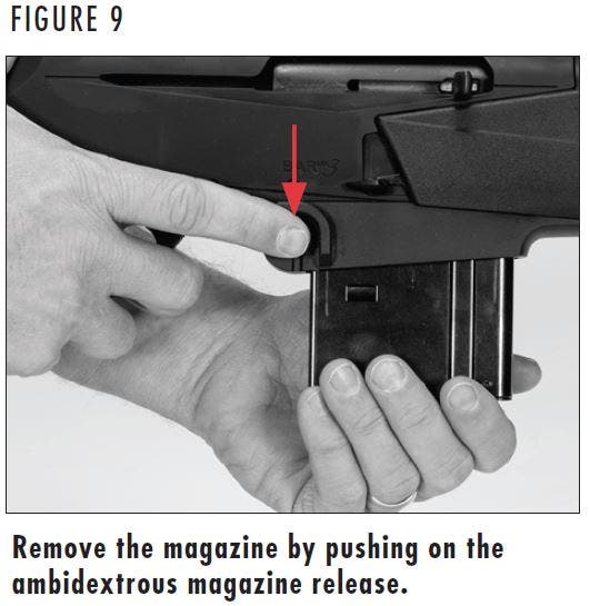 BAR MK 3 Rifle Magazine Release Figure 9