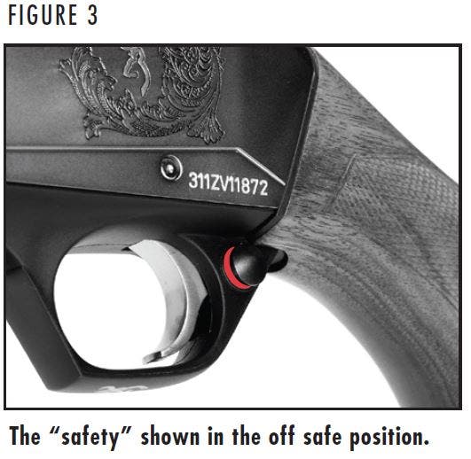 BAR MK 3 Rifle Safety Off Figure 3
