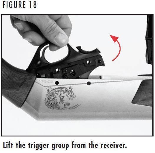 BAR MK 3 Rifle Trigger Group Figure 18