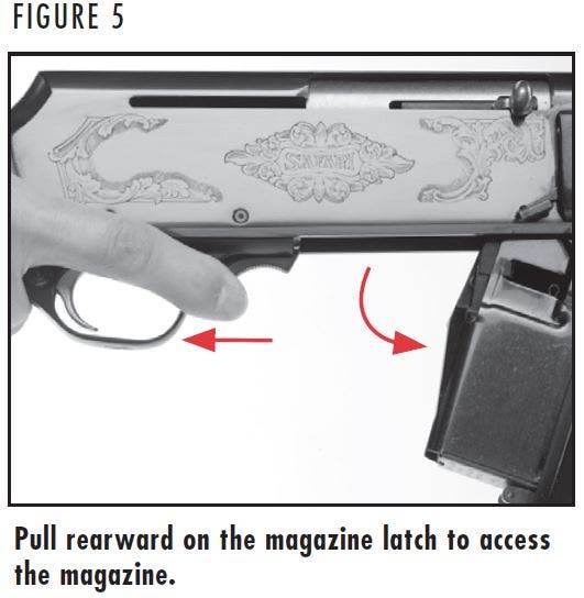 BAR Rifle Magazine Release Figure 5