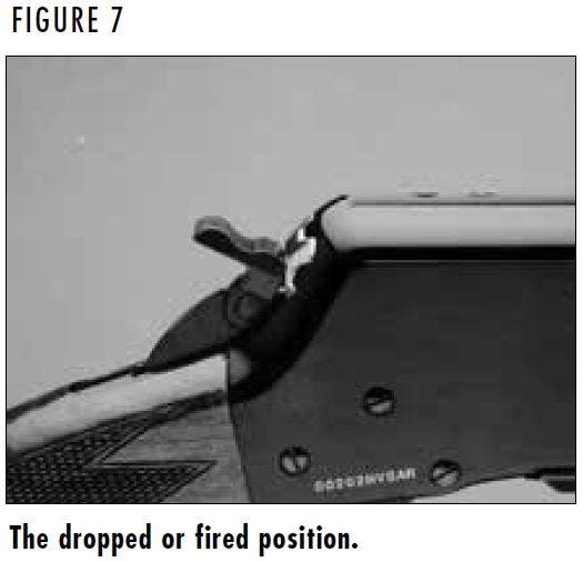 BLR Rifle Fired Hammer Position Figure 7