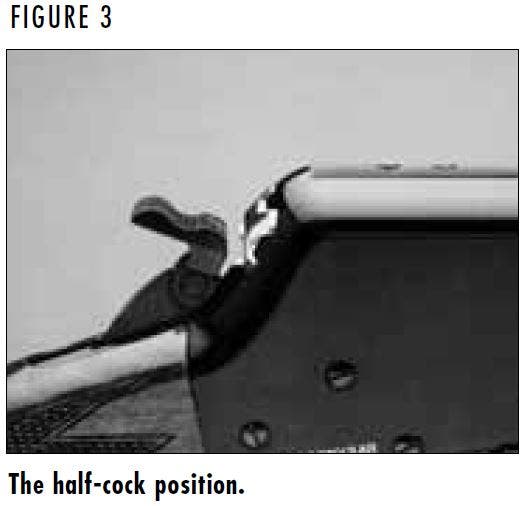 BLR Rifle Half Cock Hammer Figure 3