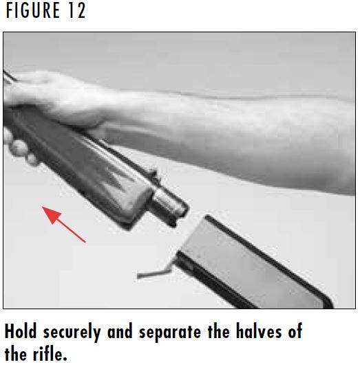 BLR Rifle Takedown Parts Figure 12
