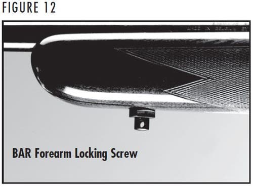 Browning Forearm Locking Screw Figure 12