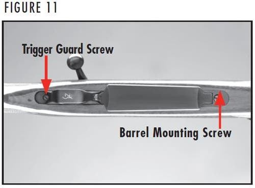 Browning Barrel Mounting Screw Figure 11