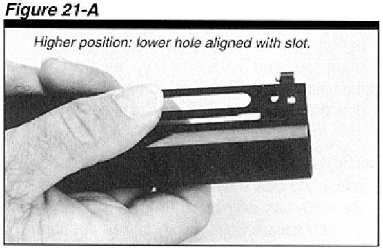 BT-99 Plus Shotgun Changing the Rib Figure 21A