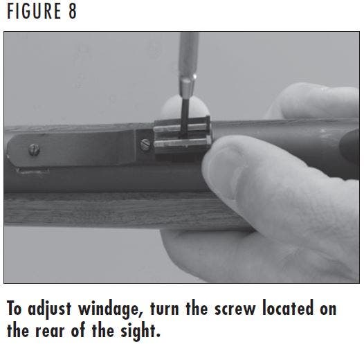 Buck Mark Rifle Windage Adjustment Figure 8