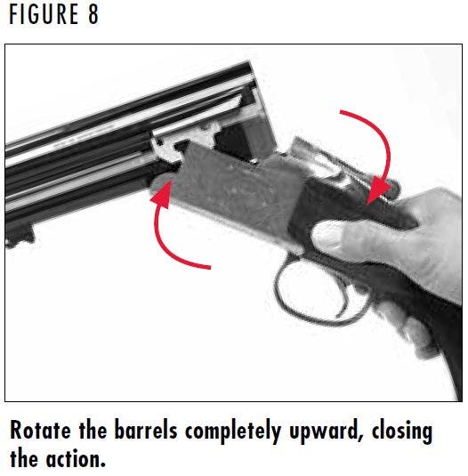 Citori 725 Shotgun Closing the Action Figure 8