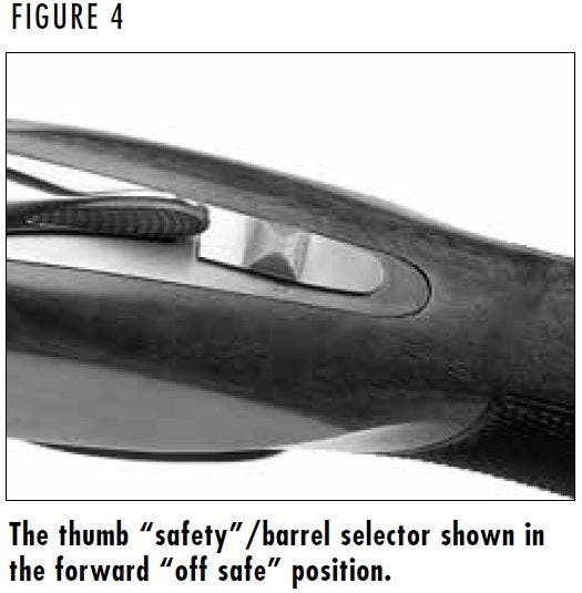 Citori 725 Shotgun Safety Off Figure 4