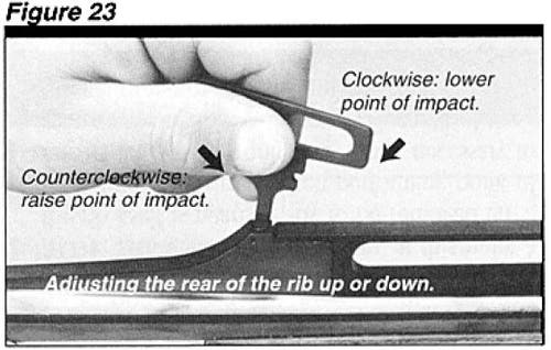 Citori Plus Shotgun Changing the Rear Rib Figure 23
