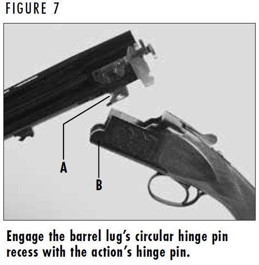 Citori Shotgun Hinge Pin Figure 7