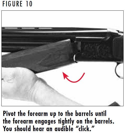 Citori Shotgun Forearm Assembly Figure 10