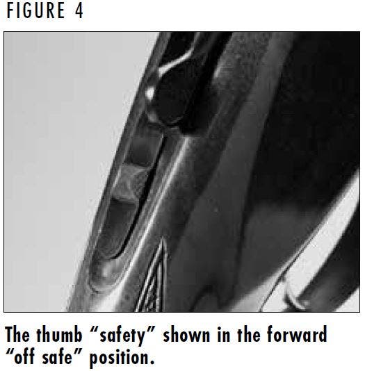 Citori Shotgun Safety Off Figure 4