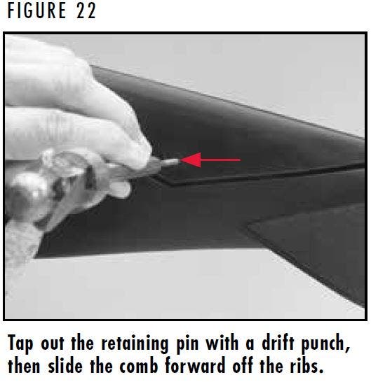 Cynergy Comb Retaining Pin Figure 22