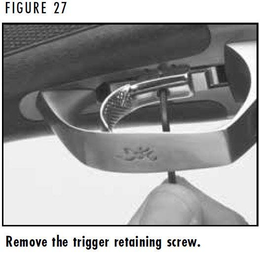 Citori Shotgun Trigger Shoe Center Screw Figure 27