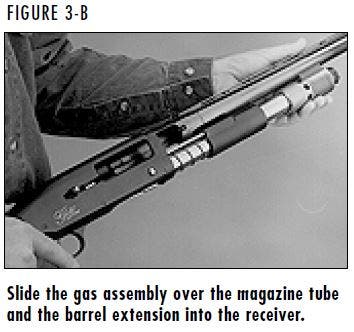 Gold 12 & 20 Gauge Shotgun Gas Assembly Figure 3B