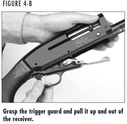 Browning Gold Fusion Trigger Guard Pins Figure 4B