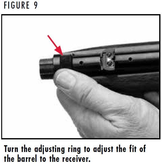 SA-22 Rifle Adjusting Barrel Fit Figure 9