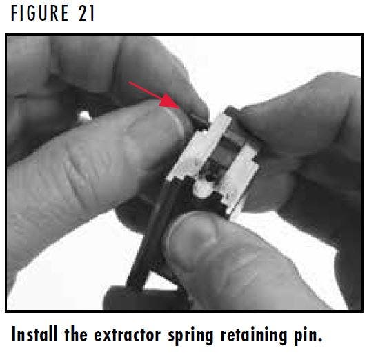 SA-22 Extractor Spring Retaining Pin Figure 21