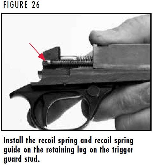 SA-22 Rifle Recoil Spring and Guide Figure 26