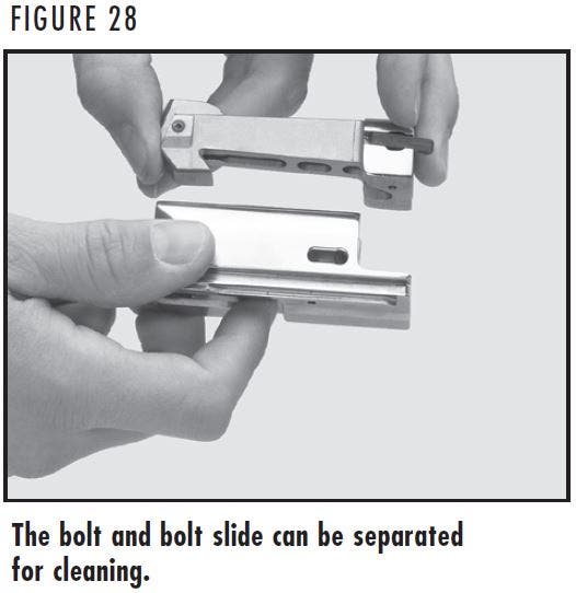 Silver Shotgun Bolt and Bolt Slide Figure 28