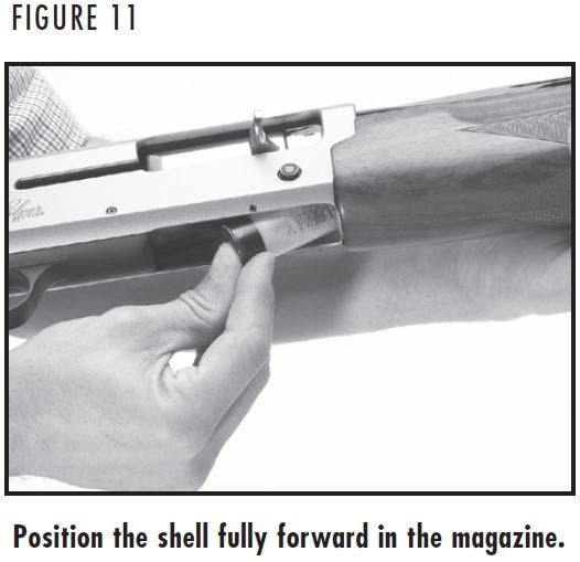 Silver Shotgun Loading the Magazine Figure 11