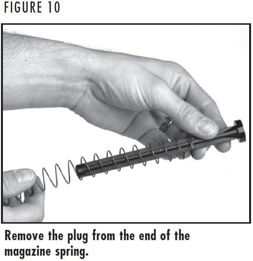 Silver Shotgun Plug and Magazine Spring Figure 10