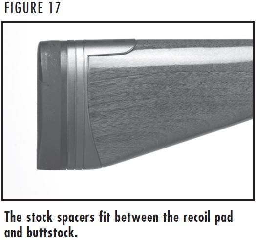 Silver Shotgun Stock Spacers Figure 17