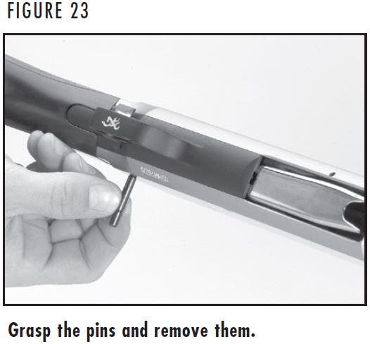 Silver Shotgun Pulling Trigger Pins Figure 23