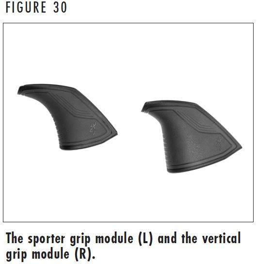 X-Bolt 2 Stock Grip Modules Figure 30