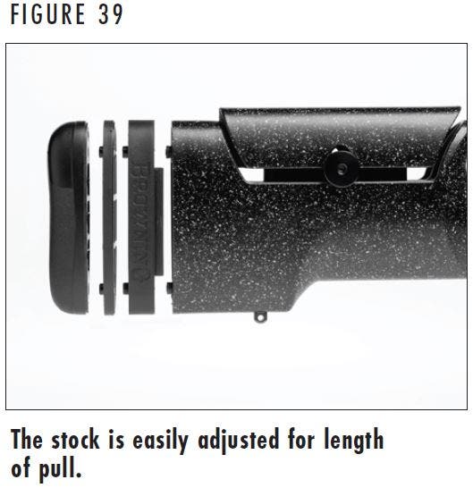 X-Bolt 2 Stock Length of Pull Spacers Figure 39