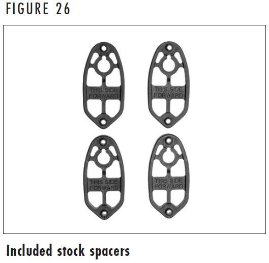 X-Bolt 2 Stock Spacers Figure 26