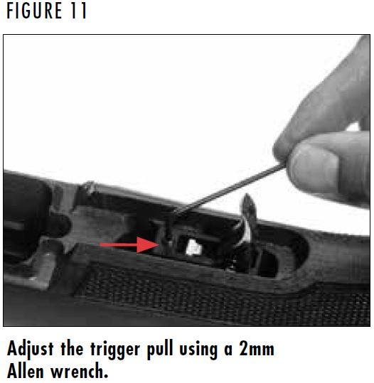 X-Bolt Trigger Adjustment Figure 11