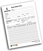 Parts Order Form
