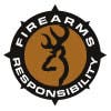 Browning Firearms Responsibility logo for safe firerms handling education.