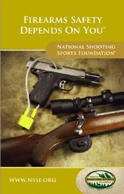 NSSF Firearms Safety Begins With You Brochure image with link to site.